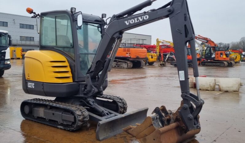 2010 Volvo EC27C Mini Excavators For Auction: Leeds – 5th, 6th, 7th & 8th March 2025 @ 8:00am full