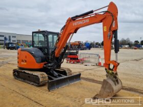 2017 Hitachi ZX65USB-5A CLP 6 Ton+ Excavators For Auction: Leeds – 5th, 6th, 7th & 8th March 2025 @ 8:00am full