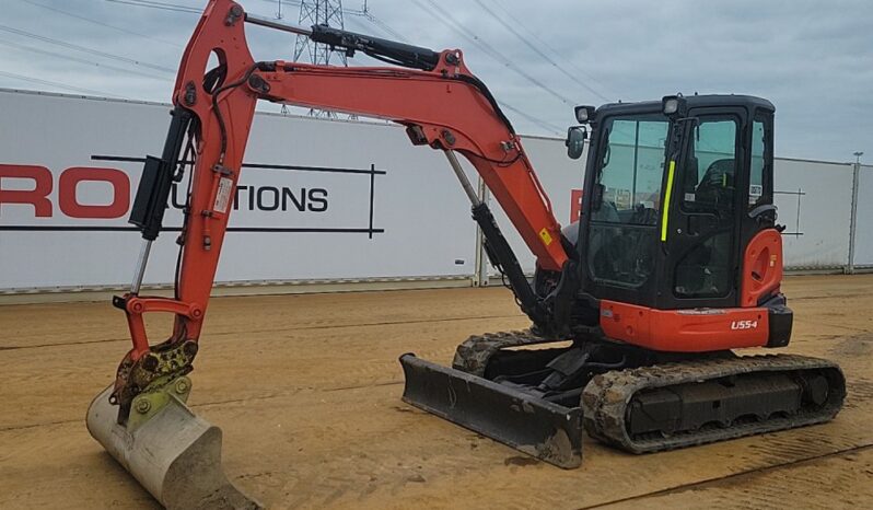 2017 Kubota U55-4 Mini Excavators For Auction: Leeds – 5th, 6th, 7th & 8th March 2025 @ 8:00am