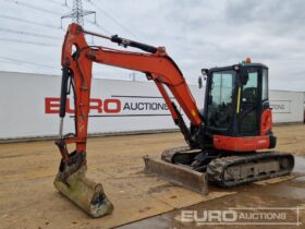 2018 Kubota U55-4 Mini Excavators For Auction: Leeds – 5th, 6th, 7th & 8th March 2025 @ 8:00am