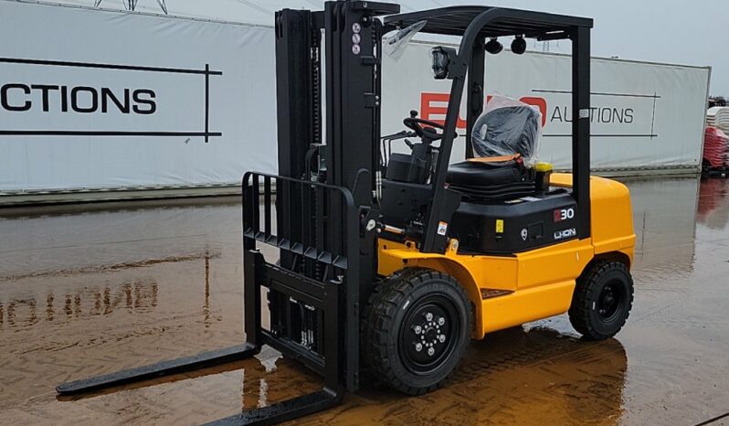 Unused 2024 IMow EFXZ301-H3 Forklifts For Auction: Leeds – 5th, 6th, 7th & 8th March 2025 @ 8:00am