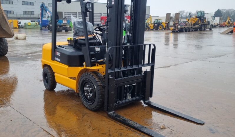 Unused 2024 IMow EFXZ301-H3 Forklifts For Auction: Leeds – 5th, 6th, 7th & 8th March 2025 @ 8:00am full