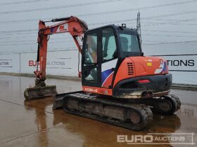 2018 Kubota KX080-4A 6 Ton+ Excavators For Auction: Leeds – 5th, 6th, 7th & 8th March 2025 @ 8:00am full