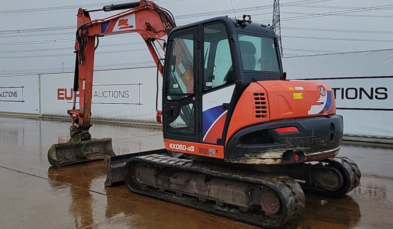 2018 Kubota KX080-4A 6 Ton+ Excavators For Auction: Leeds – 5th, 6th, 7th & 8th March 2025 @ 8:00am full