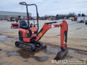 2016 Kubota U10-3 Mini Excavators For Auction: Leeds – 5th, 6th, 7th & 8th March 2025 @ 8:00am full