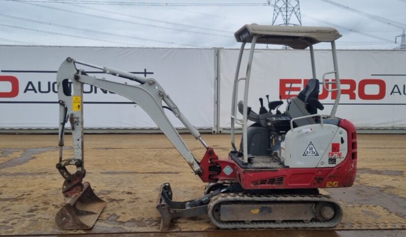 2020 Takeuchi TB216 Mini Excavators For Auction: Leeds – 5th, 6th, 7th & 8th March 2025 @ 8:00am full