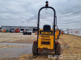 2017 Thwaites 3 Ton Site Dumpers For Auction: Leeds – 5th, 6th, 7th & 8th March 2025 @ 8:00am full