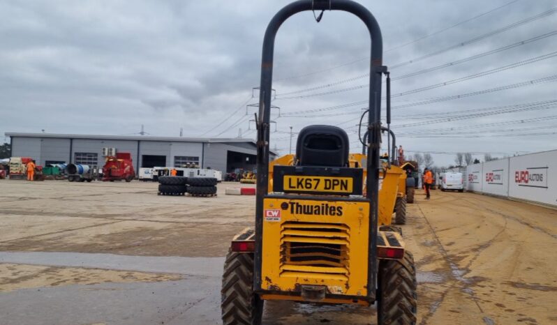 2017 Thwaites 3 Ton Site Dumpers For Auction: Leeds – 5th, 6th, 7th & 8th March 2025 @ 8:00am full