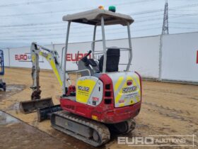 2020 Takeuchi TB216 Mini Excavators For Auction: Leeds – 5th, 6th, 7th & 8th March 2025 @ 8:00am full