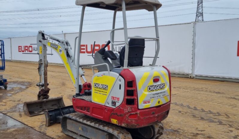 2020 Takeuchi TB216 Mini Excavators For Auction: Leeds – 5th, 6th, 7th & 8th March 2025 @ 8:00am full