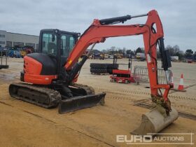 2017 Kubota U55-4 Mini Excavators For Auction: Leeds – 5th, 6th, 7th & 8th March 2025 @ 8:00am full