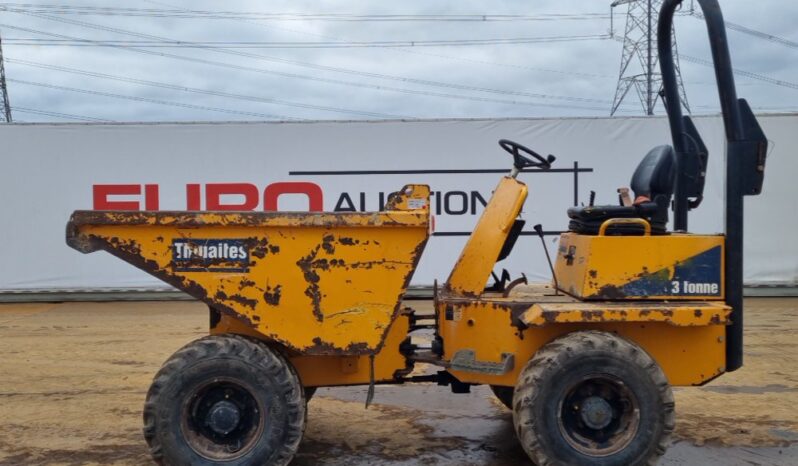 2016 Thwaites 3 Ton Site Dumpers For Auction: Leeds – 5th, 6th, 7th & 8th March 2025 @ 8:00am full