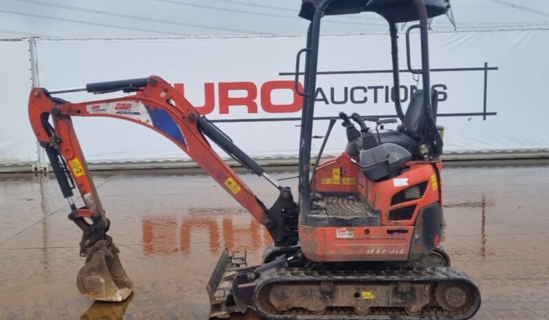 2018 Kubota U17-3A Mini Excavators For Auction: Leeds – 5th, 6th, 7th & 8th March 2025 @ 8:00am full