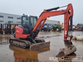 2018 Kubota U55-4 Mini Excavators For Auction: Leeds – 5th, 6th, 7th & 8th March 2025 @ 8:00am full