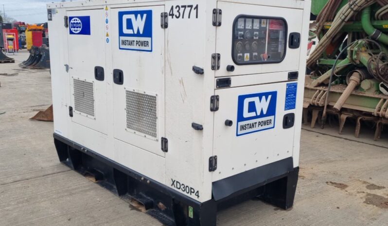 2016 FG Wilson XD30P4 Generators For Auction: Leeds – 5th, 6th, 7th & 8th March 2025 @ 8:00am full