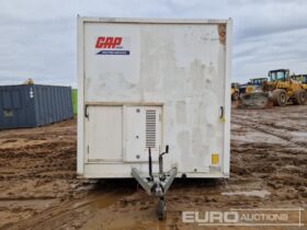 AJC All In One Single Axle Welfare Unit, 3.75kVA Generator, Drying Room, W/C (Cannot Be Reconsigned) Containers For Auction: Leeds – 5th, 6th, 7th & 8th March 2025 @ 8:00am full