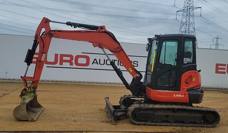 2017 Kubota U55-4 Mini Excavators For Auction: Leeds – 5th, 6th, 7th & 8th March 2025 @ 8:00am full