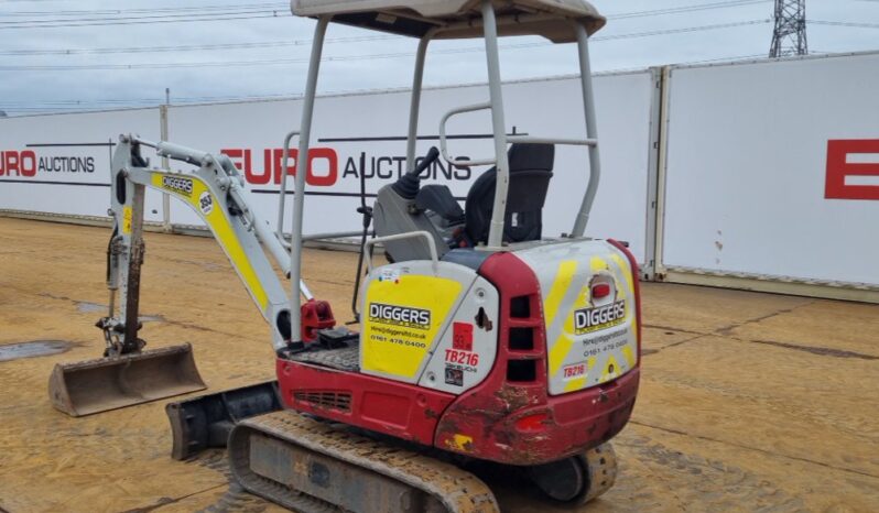 2020 Takeuchi TB216 Mini Excavators For Auction: Leeds – 5th, 6th, 7th & 8th March 2025 @ 8:00am full