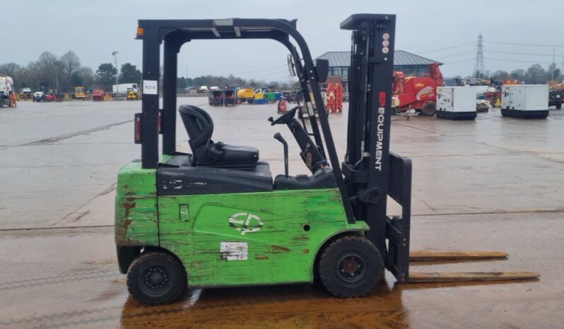 2020 Ep equipment CPD25L2 Electric Forklift, 3 Stage Free Lift Mast, Side Shift, Forks Forklifts For Auction: Leeds – 5th, 6th, 7th & 8th March 2025 @ 8:00am full