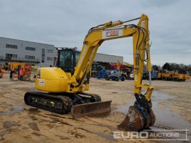 2022 Komatsu PC80MR-5E0 6 Ton+ Excavators For Auction: Leeds – 5th, 6th, 7th & 8th March 2025 @ 8:00am full