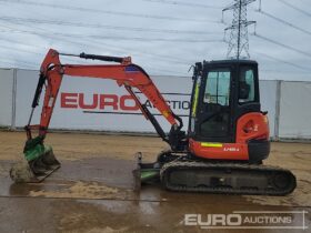 2017 Kubota U48-4 Mini Excavators For Auction: Leeds – 5th, 6th, 7th & 8th March 2025 @ 8:00am full