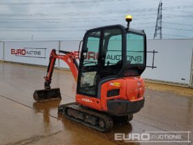 2016 Kubota KX016-4 Mini Excavators For Auction: Leeds – 5th, 6th, 7th & 8th March 2025 @ 8:00am full