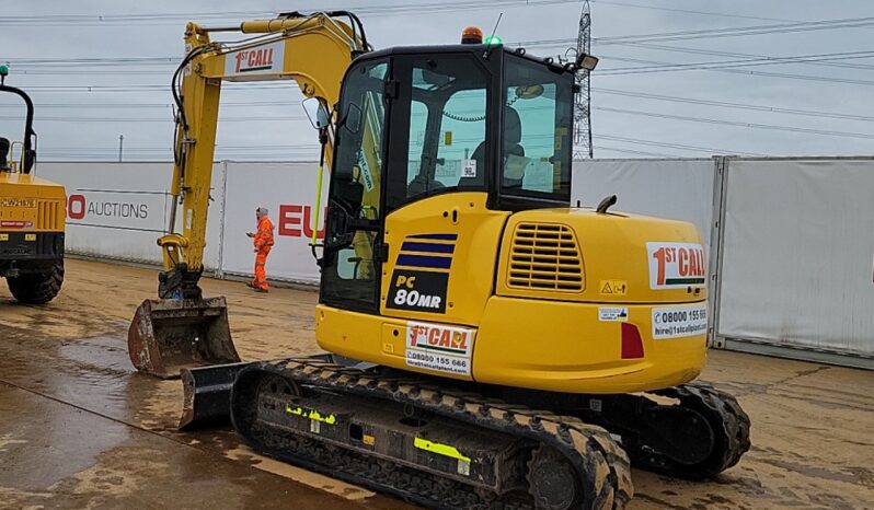 2022 Komatsu PC80MR-5E0 6 Ton+ Excavators For Auction: Leeds – 5th, 6th, 7th & 8th March 2025 @ 8:00am full