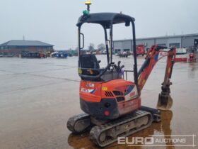 2018 Kubota U17-3A Mini Excavators For Auction: Leeds – 5th, 6th, 7th & 8th March 2025 @ 8:00am full