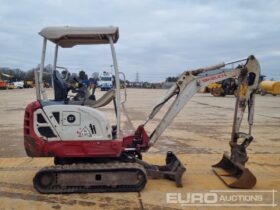 2014 Takeuchi TB216 Mini Excavators For Auction: Leeds – 5th, 6th, 7th & 8th March 2025 @ 8:00am full