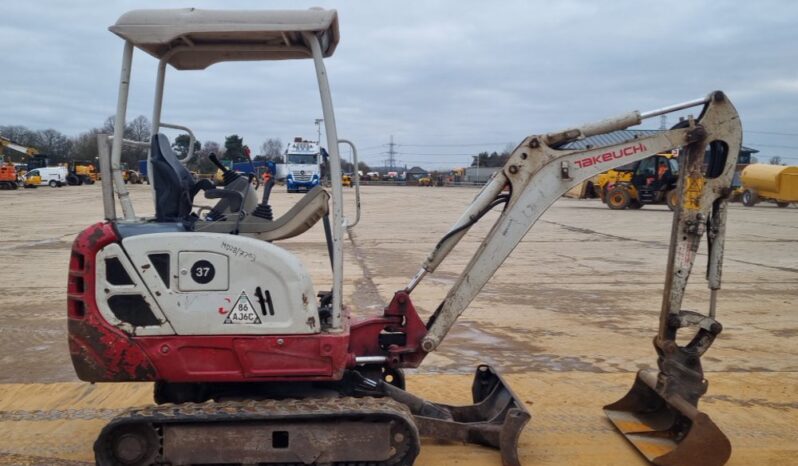 2014 Takeuchi TB216 Mini Excavators For Auction: Leeds – 5th, 6th, 7th & 8th March 2025 @ 8:00am full