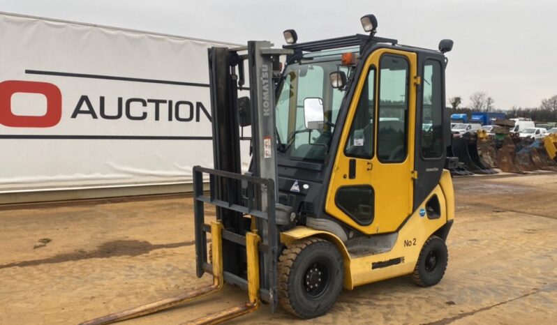 2012 Komatsu FD15T-21 Forklifts For Auction: Dromore – 21st & 22nd February 2025 @ 9:00am For Auction on 2025-02-22