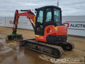 2017 Kubota U48-4 Mini Excavators For Auction: Leeds – 5th, 6th, 7th & 8th March 2025 @ 8:00am full