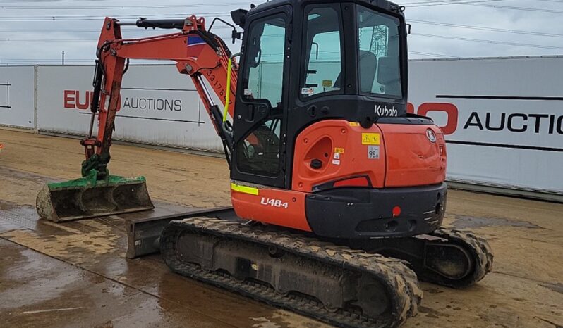 2017 Kubota U48-4 Mini Excavators For Auction: Leeds – 5th, 6th, 7th & 8th March 2025 @ 8:00am full