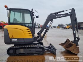 2010 Volvo EC27C Mini Excavators For Auction: Leeds – 5th, 6th, 7th & 8th March 2025 @ 8:00am full