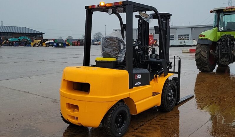 Unused 2024 IMow EFXZ301-H3 Forklifts For Auction: Leeds – 5th, 6th, 7th & 8th March 2025 @ 8:00am full