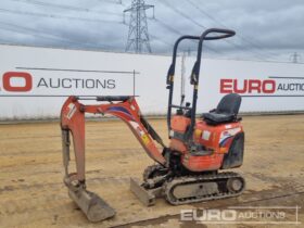 2017 Kubota KX008-3 Micro Excavators For Auction: Leeds – 5th, 6th, 7th & 8th March 2025 @ 8:00am