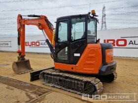 2017 Hitachi ZX65USB-5A CLP 6 Ton+ Excavators For Auction: Leeds – 5th, 6th, 7th & 8th March 2025 @ 8:00am full