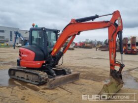 2018 Kubota U55-4 Mini Excavators For Auction: Leeds – 5th, 6th, 7th & 8th March 2025 @ 8:00am full