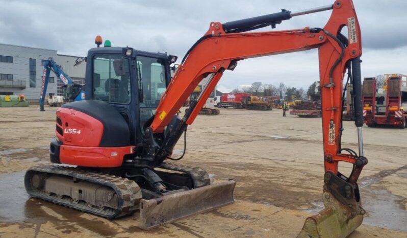 2018 Kubota U55-4 Mini Excavators For Auction: Leeds – 5th, 6th, 7th & 8th March 2025 @ 8:00am full