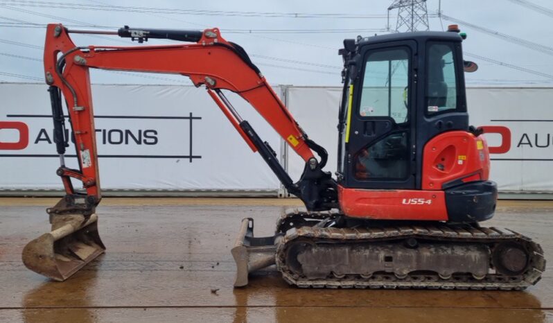 2018 Kubota U55-4 Mini Excavators For Auction: Leeds – 5th, 6th, 7th & 8th March 2025 @ 8:00am full