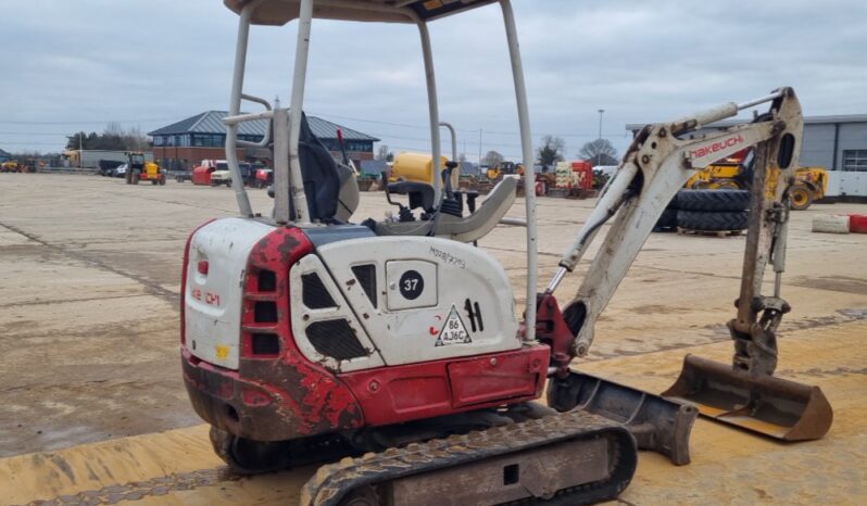 2014 Takeuchi TB216 Mini Excavators For Auction: Leeds – 5th, 6th, 7th & 8th March 2025 @ 8:00am full