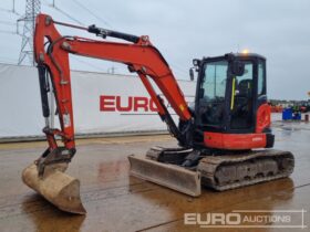 2018 Kubota U55-4 Mini Excavators For Auction: Leeds – 5th, 6th, 7th & 8th March 2025 @ 8:00am