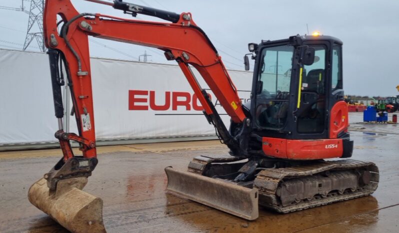 2018 Kubota U55-4 Mini Excavators For Auction: Leeds – 5th, 6th, 7th & 8th March 2025 @ 8:00am