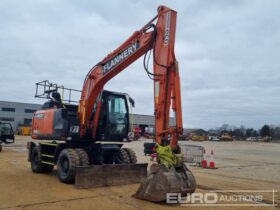 2018 Hitachi ZX140W-6 Wheeled Excavators For Auction: Leeds – 5th, 6th, 7th & 8th March 2025 @ 8:00am full