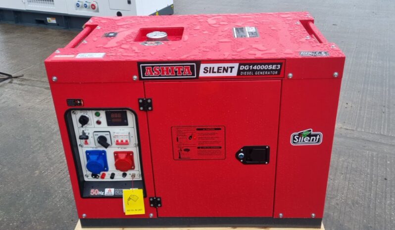 Unused 2025 Ashita Power DG14000SE3 Generators For Auction: Leeds – 5th, 6th, 7th & 8th March 2025 @ 8:00am full