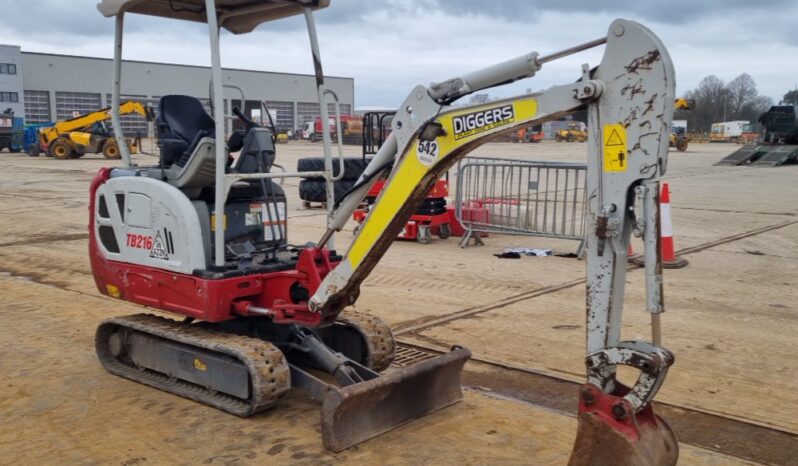 2020 Takeuchi TB216 Mini Excavators For Auction: Leeds – 5th, 6th, 7th & 8th March 2025 @ 8:00am full