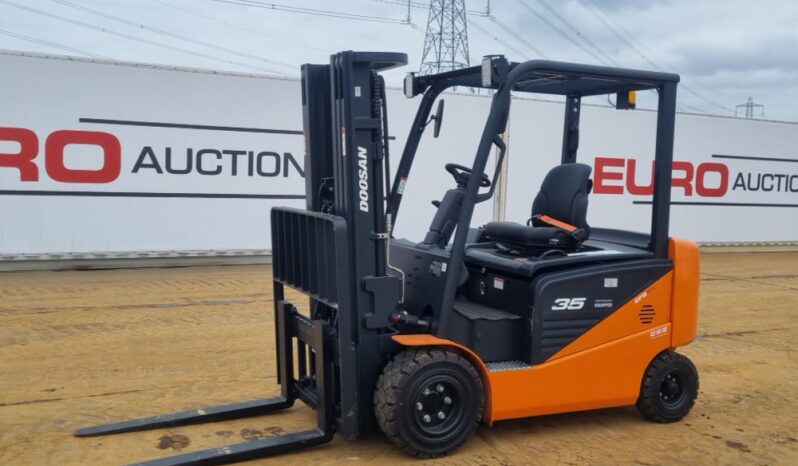 Unused Doosan B35NS Forklifts For Auction: Leeds – 5th, 6th, 7th & 8th March 2025 @ 8:00am