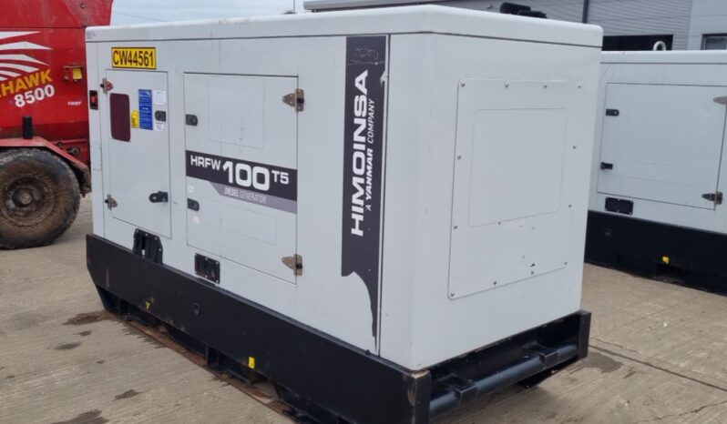 2021 Himoinsa HRFW-100 Generators For Auction: Leeds – 5th, 6th, 7th & 8th March 2025 @ 8:00am full