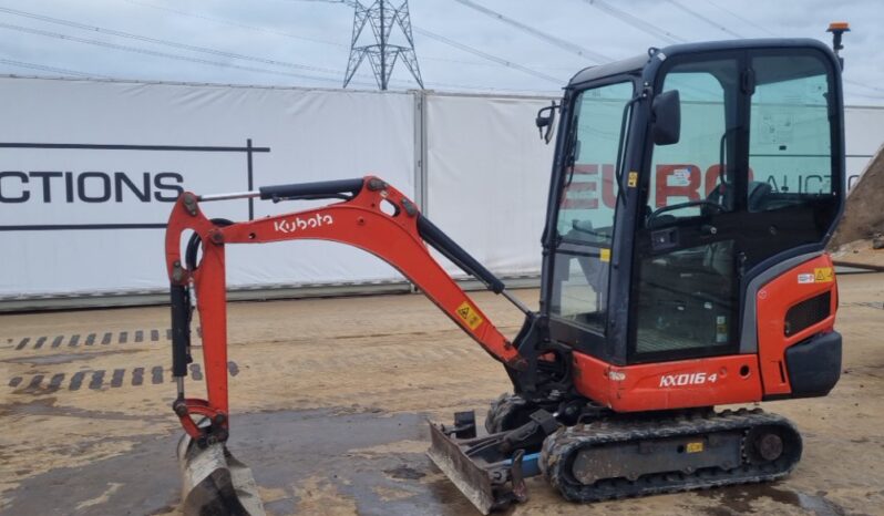 2017 Kubota KX016-4 Mini Excavators For Auction: Leeds – 5th, 6th, 7th & 8th March 2025 @ 8:00am