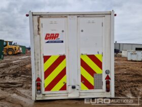 AJC All In One Single Axle Welfare Unit, 3.75kVA Generator, Drying Room, W/C (Cannot Be Reconsigned) Containers For Auction: Leeds – 5th, 6th, 7th & 8th March 2025 @ 8:00am full